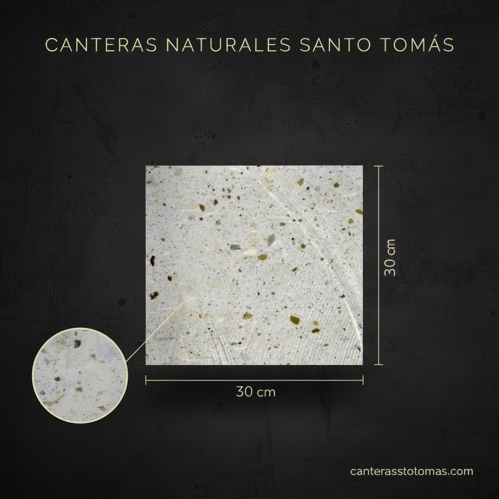 Cantera Blanca Mexicana - Variante 30x30 cm