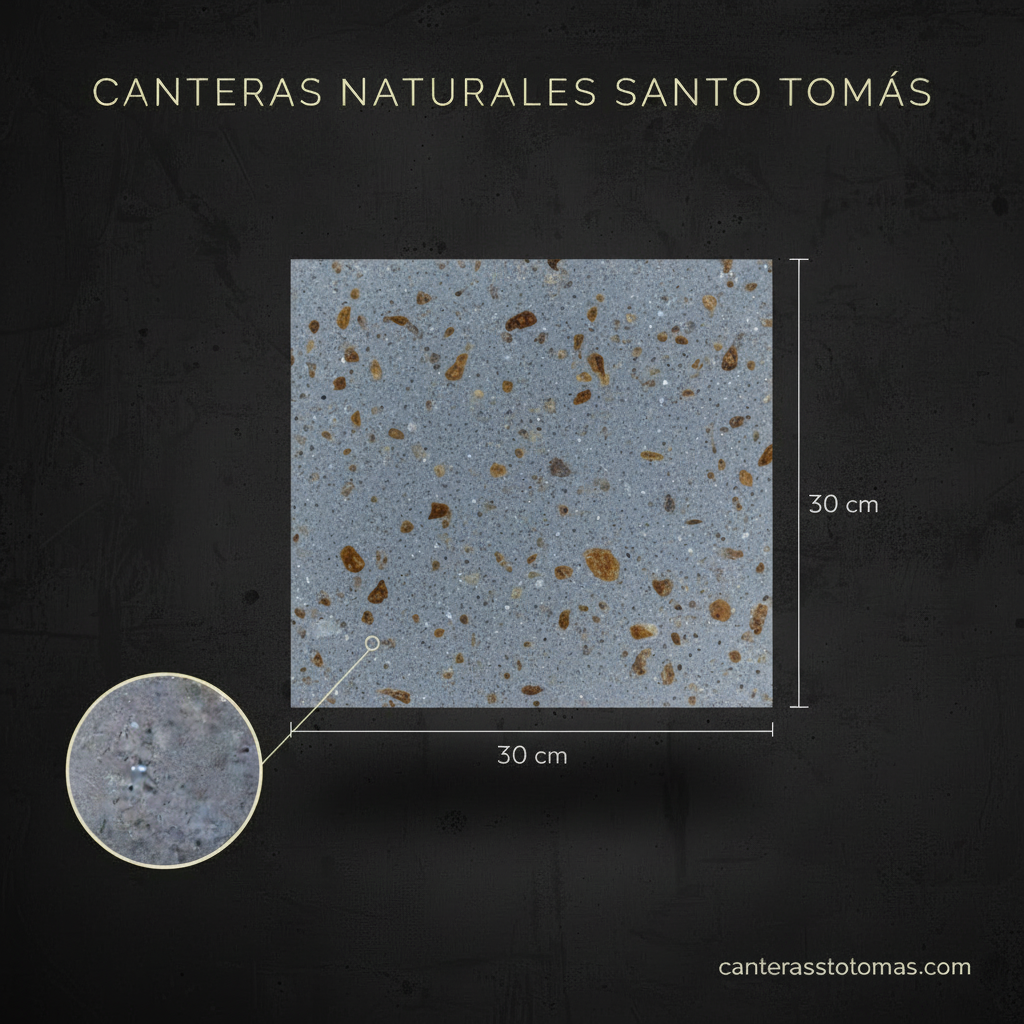 Cantera Gris Tajín - Variante 30x30 cm