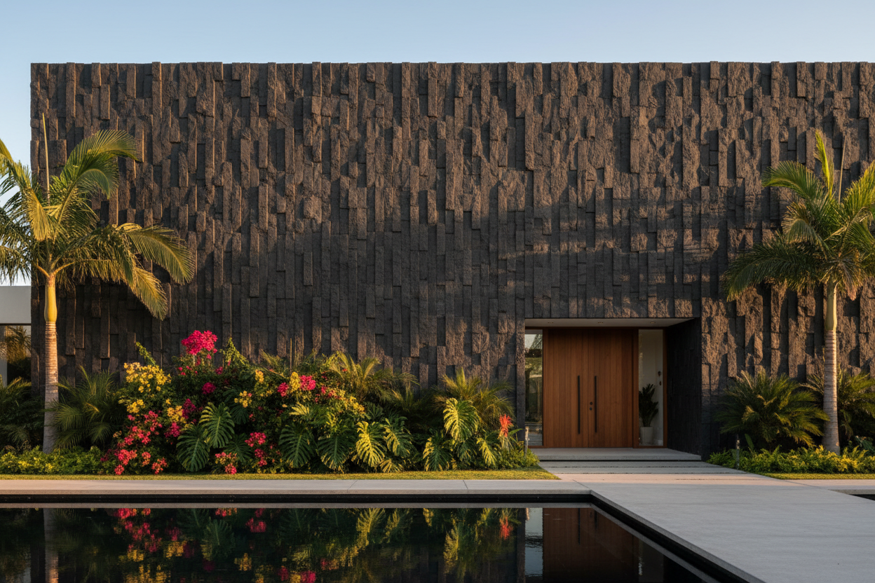 Instalación Ambiente – Piedrín Recinto Negro