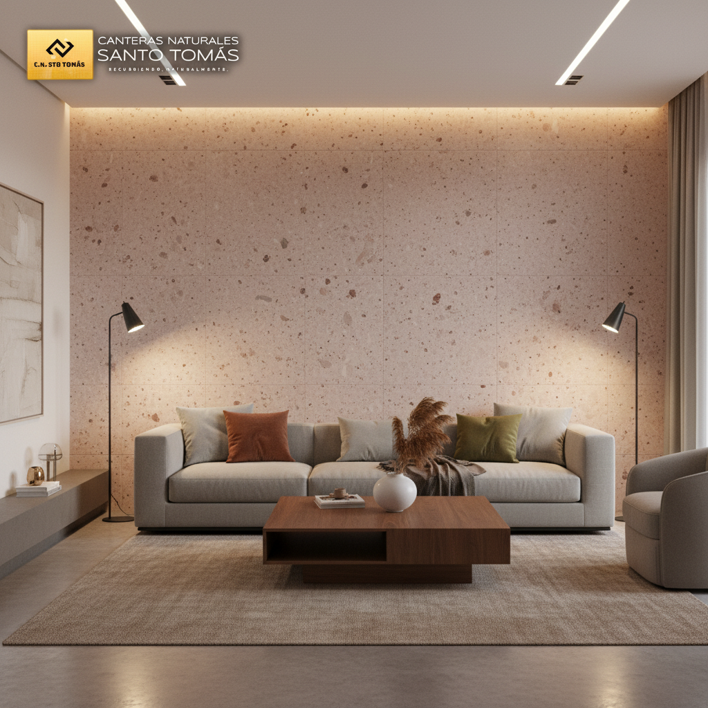 Interior - Cantera Rosa Mexicana