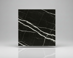 Mármol Negro Zebra - Fondo Gris