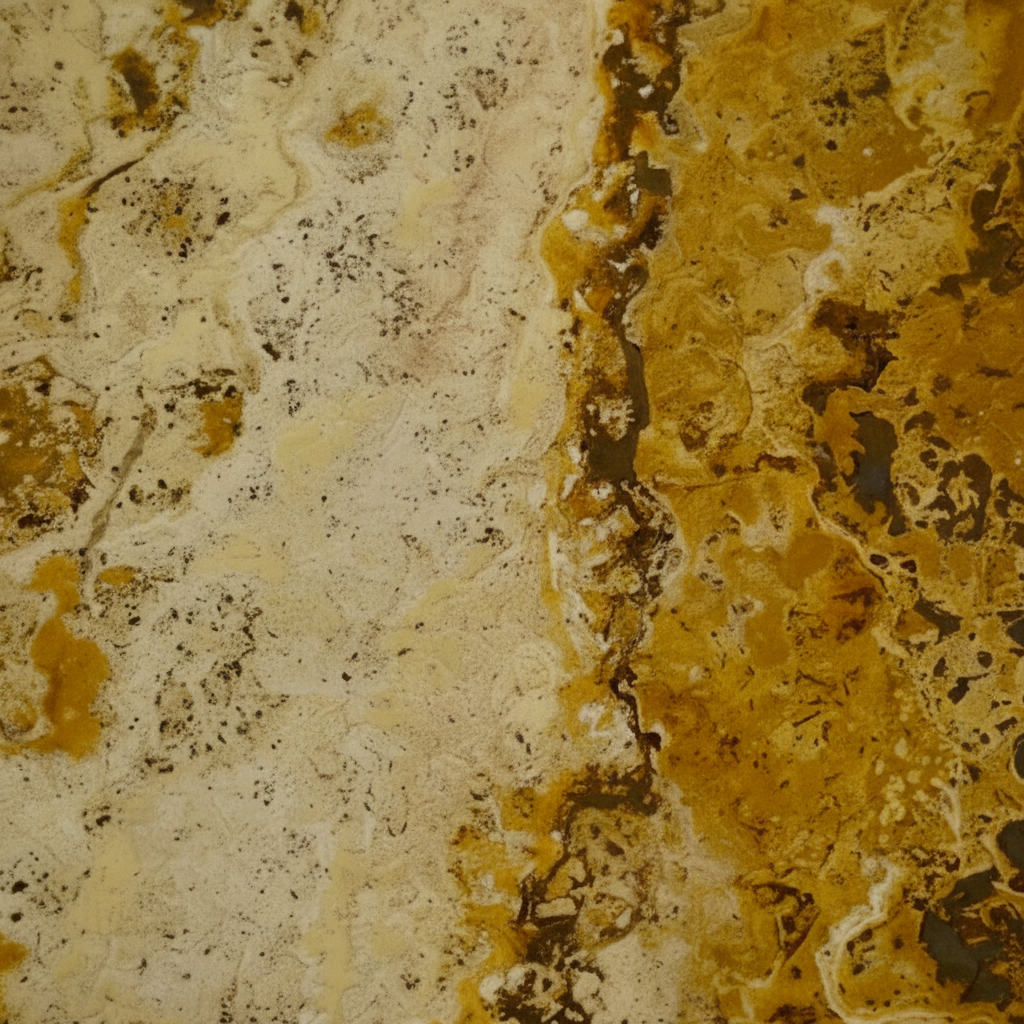 Macro Textura - Mármol Travertino Amarillo
