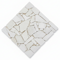 Malla Greca Blanca - Estudio Fondo Blanco