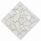 Malla Greca Blanca - Estudio Fondo Blanco