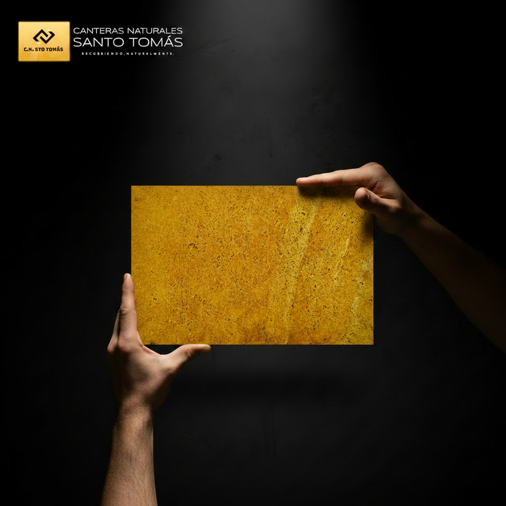 Manos con Logo - Cantera Amarilla Calmek