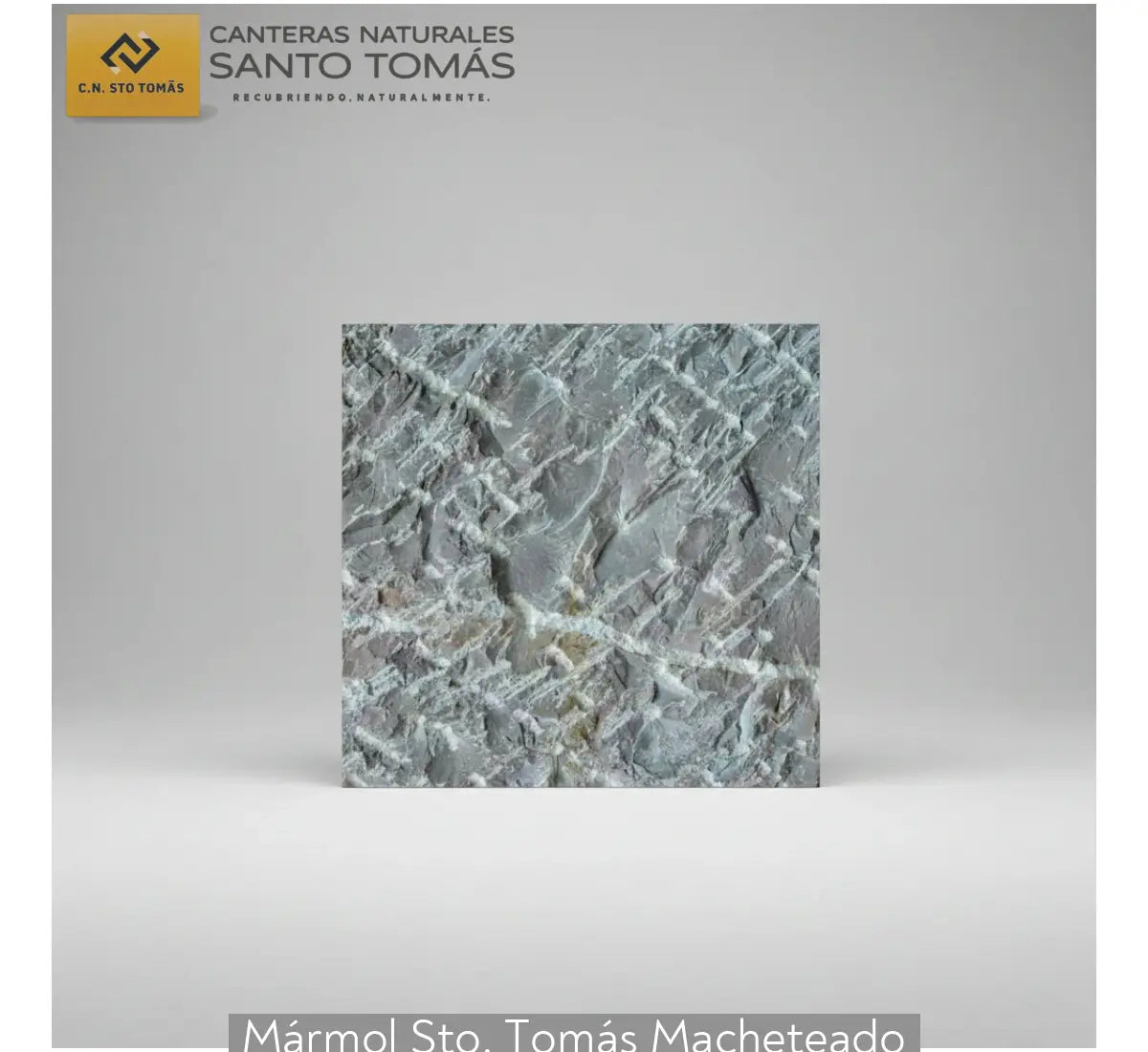Mármol Santo Tomás Macheteado con Plantilla