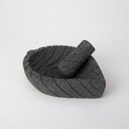 Molcajete Hoja vista lateral profesional