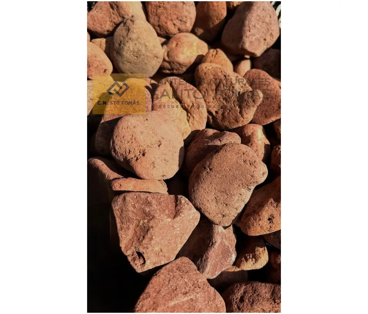 Piedra Bola Roja Tezontle