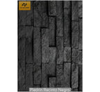 Piedrin Recinto Negro - Detalle de textura