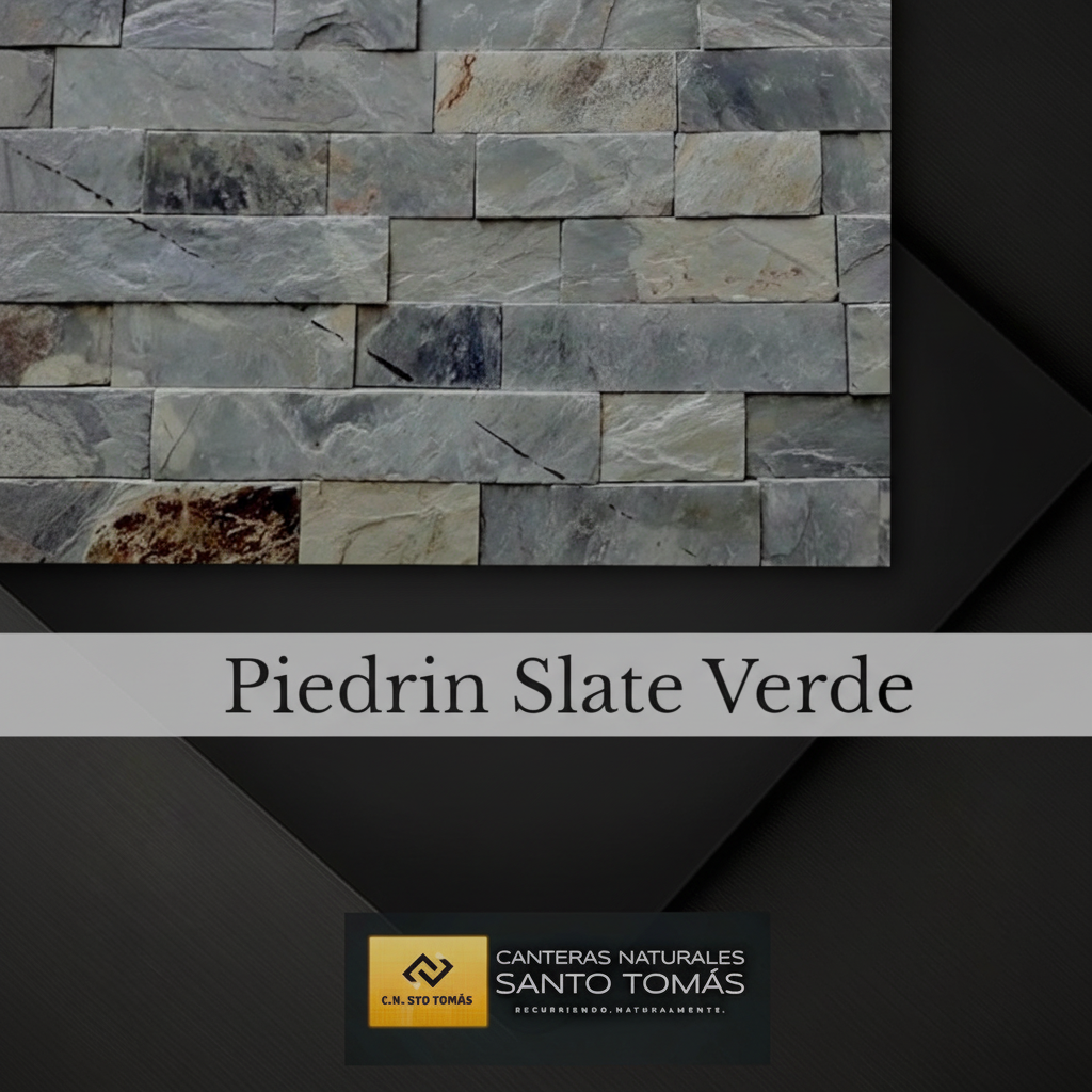 Piedrin Slate Verde - Foto 1 mejorada