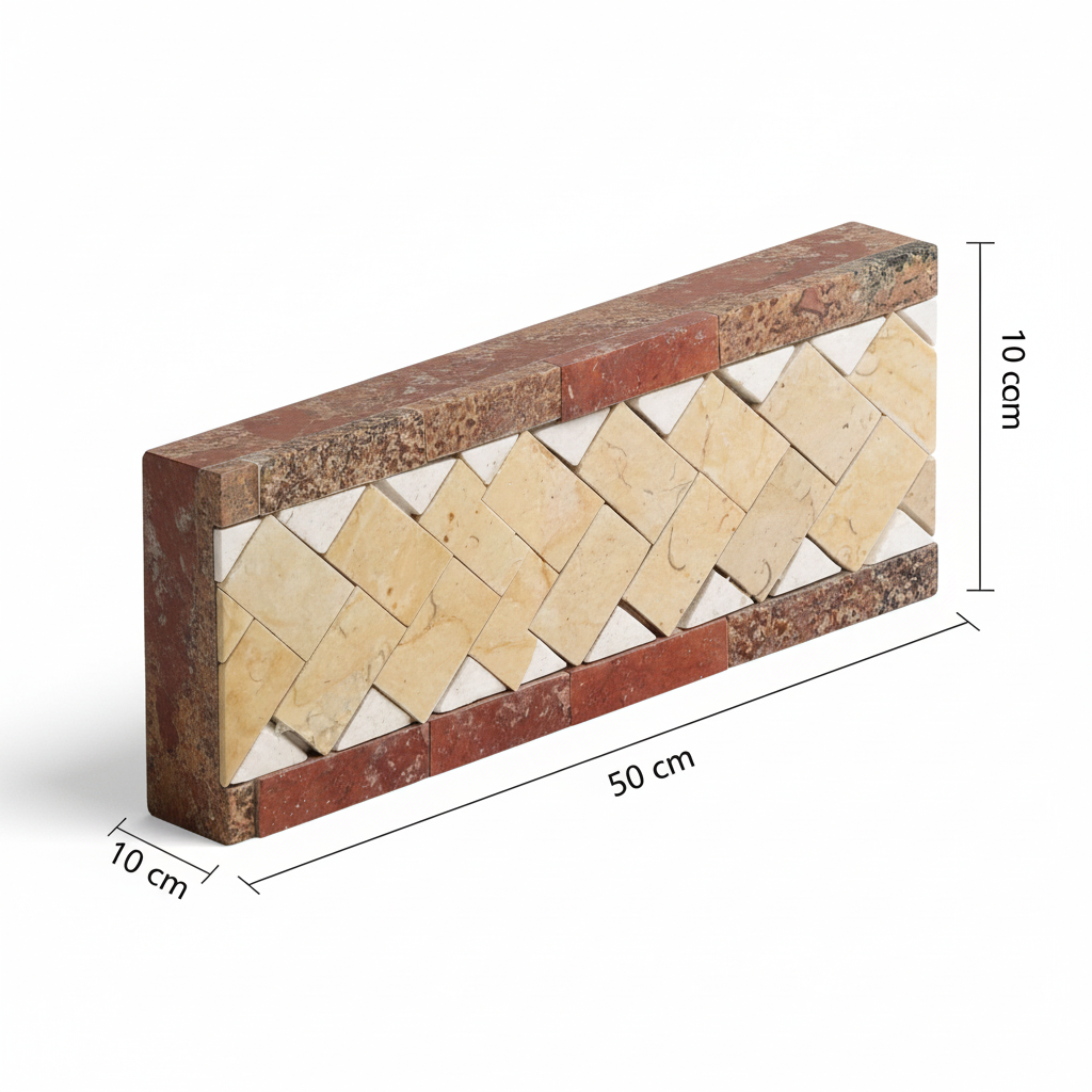 Render 3D Cenefa Mármol #10