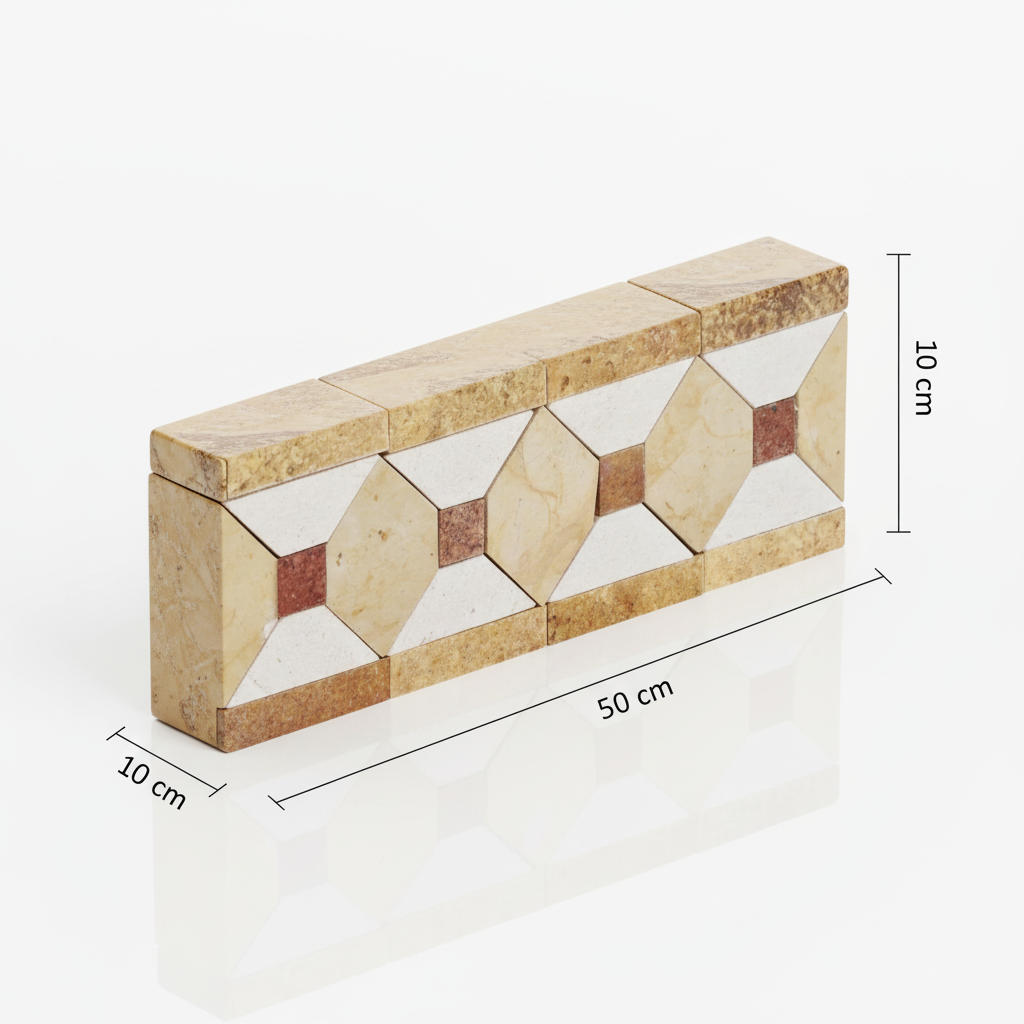 Render 3D Cenefa Mármol #11