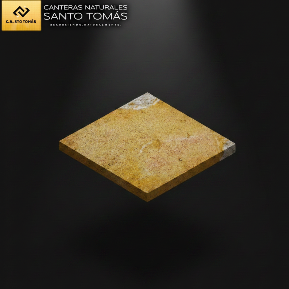 Render 3D con Logo - Cantera Amarilla Pinta