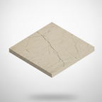 Render 3D Isométrico - Mármol Beige Maya