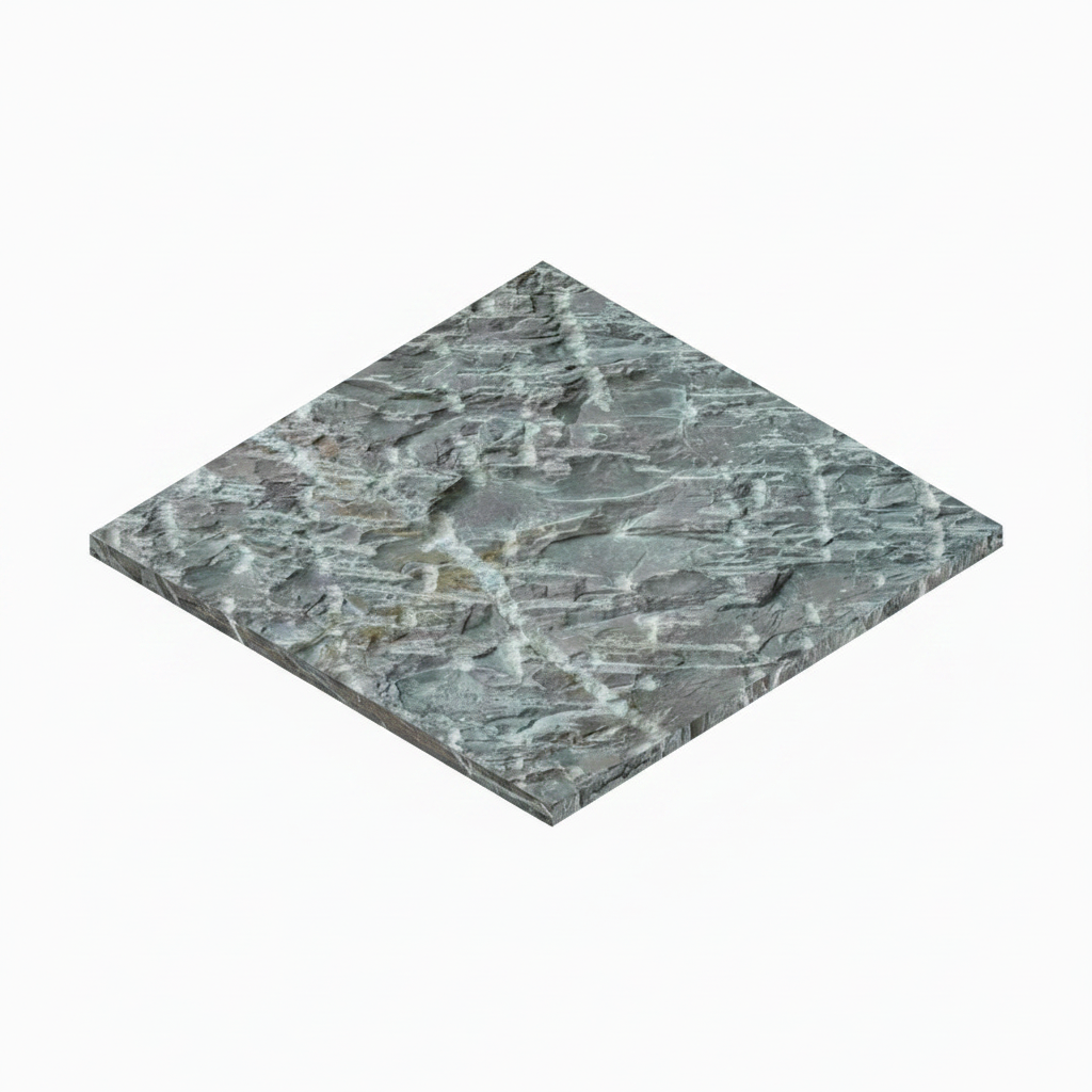 Render 3D Isométrico - Mármol Sto. Tomás Macheteado