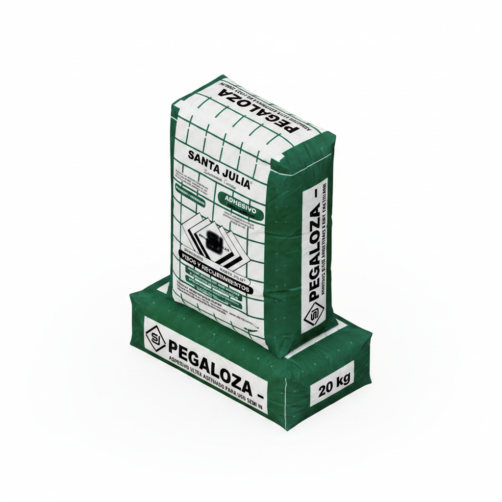 Render 3D Isométrico - Pegamento Especial