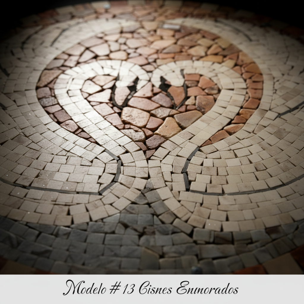 Tapete Modelo #13 Cisnes — Detalle
