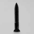 Tornillo mármol negro vista superior