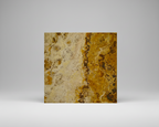 Travertino Amarillo con Plantilla