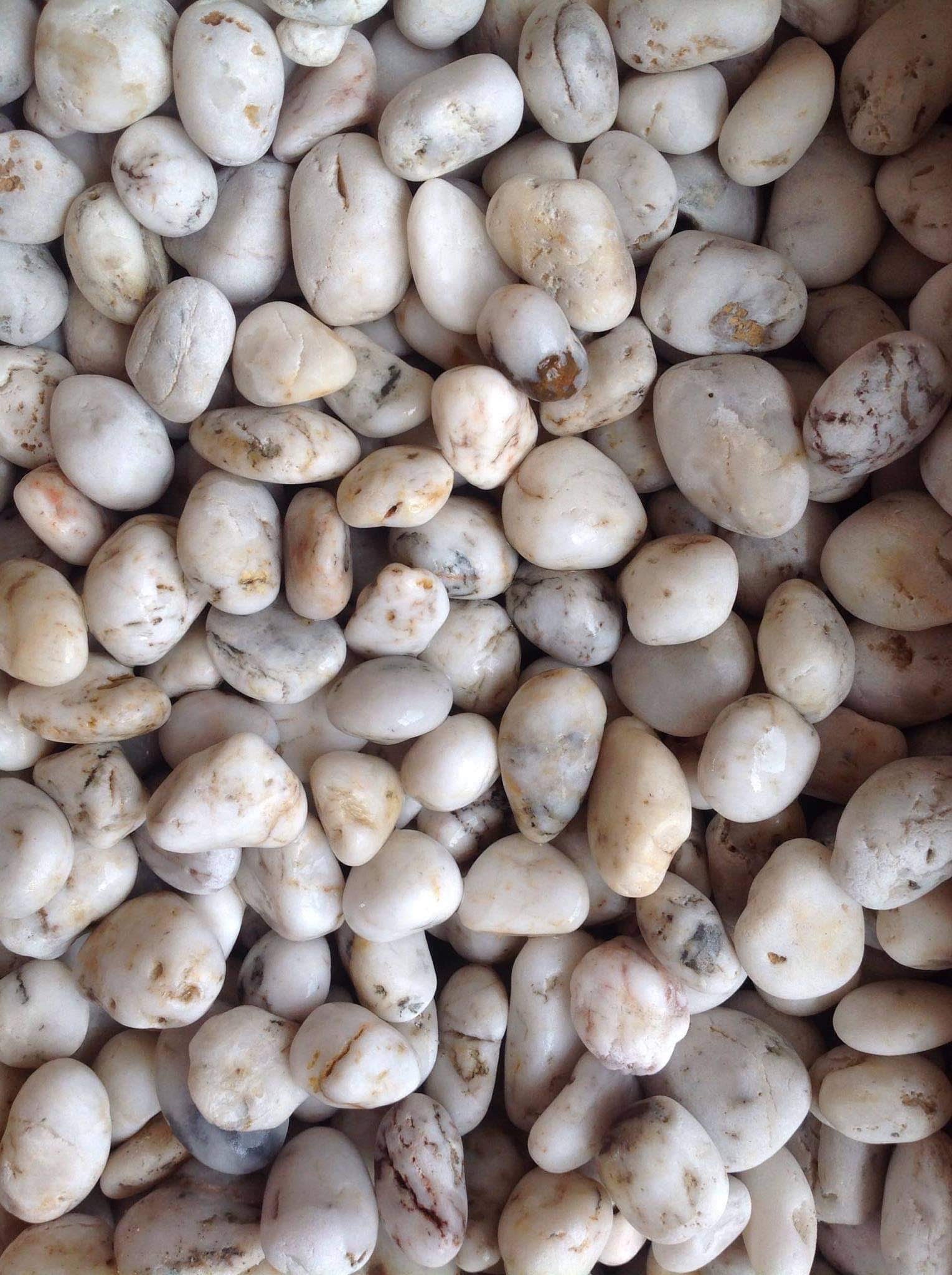 Piedra Bola mar blanca